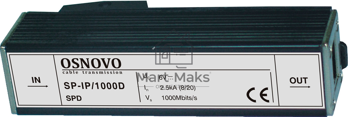 Грозозащита Osnovo SP-IP/1000D