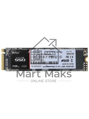 Накопитель SSD Netac N930E Pro, 512Gb, PCIe 3.0 x4, M.2 2280, NVMe, R/W 2080/1700