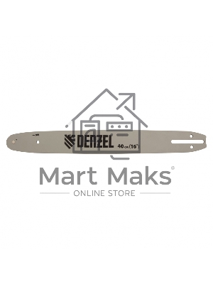 Шина для бензопилы DGS-4516, длина 40 см (16