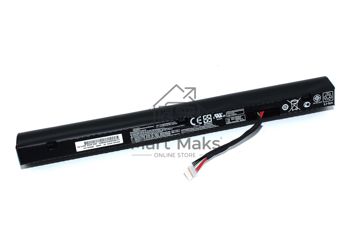 Аккумуляторная батарея для ноутбука HP SA03 Series (SA03) 10.8V 23.7Wh