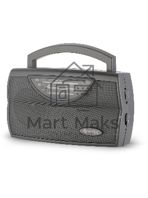 Радиоприемник Vitek VT-3591 (GY) LED индикатор Телескопическая антенна Тип батареек	UM-1