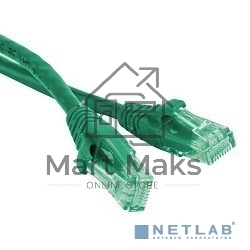Патч-корд PC-LPM-UTP-RJ45-RJ45-C6-0.5M-LSZH-GN Патч-корд U/UTP, Cat.6, LSZH, 0.5 м, зеленый