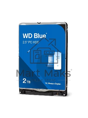 Жесткий диск Western Digital HDD SATAIII 2Tb 2.5