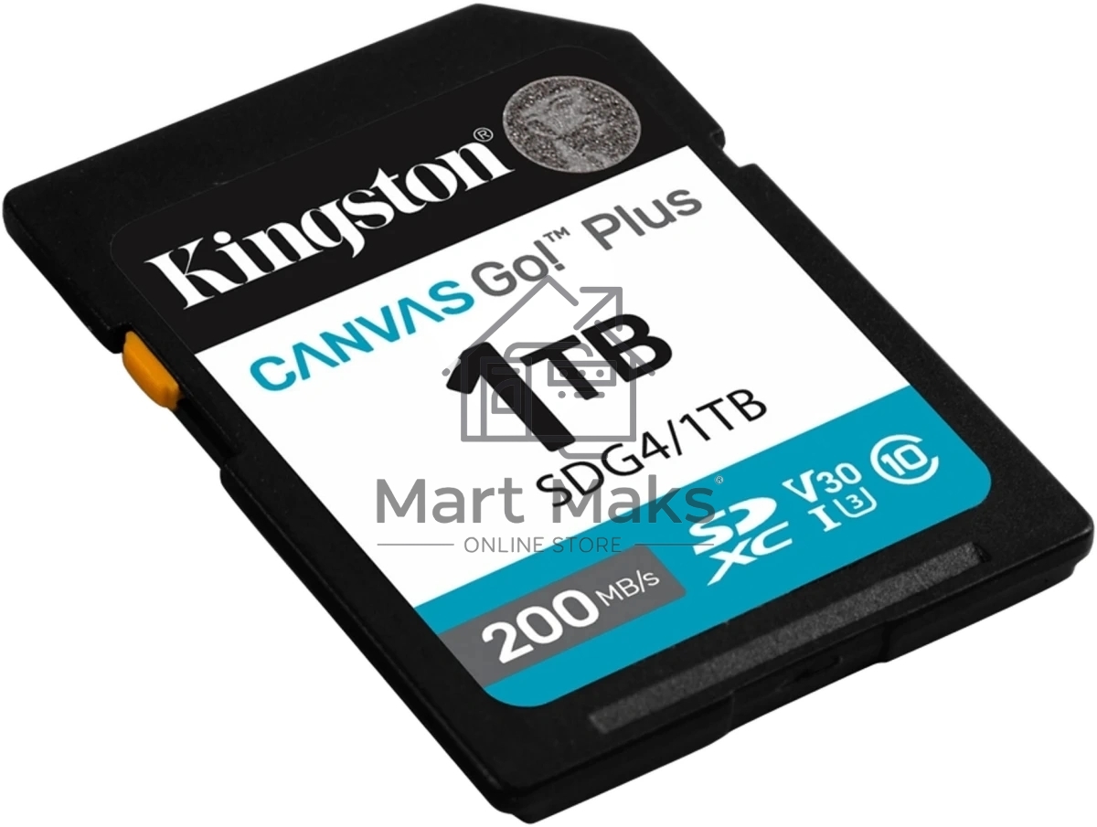 Флеш карта SDXC 1TB Kingston SDG4/1TB Canvas Go! Plus w/o adapter