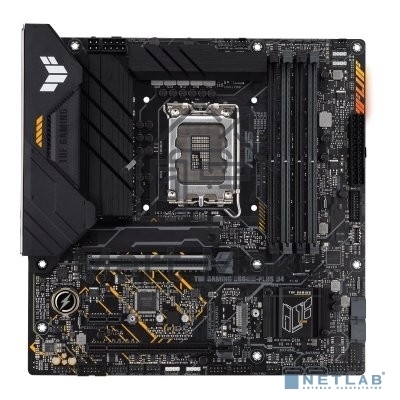 Материнская плата Asus TUF GAMING B660M-PLUS D4, LGA1700, Intel B660, 4xDDR4, 4xSATA, 2xM.2, 1xPCIe 5.0 x16, 1xPCIe 3.0 x4, 1xPCIe 3.0 x1, 1xDP, 1xHDMI, 1x2.5Gb LAN, 1xUSB-C 20Gbps, 4xUSB-A 10Gbps, 1xUSB-A 5Gbps, 2xUSB-A 2.0, 5x3.5 мм, 7.1, mATX