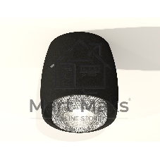 Светильник Ambrella Light XS1142020 SBK/CL черный песок/прозрачный MR16 GU5.3 (C1142, N7191)