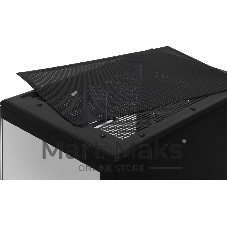 Корпус ACCORD ACC-ZM3B Black, Mini-Tower, чёрный, 1 x 120 мм