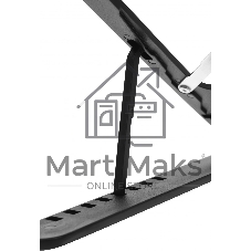 Подставка для ноутбука Buro BU-LS100 260x20x60мм 220г пластик ABS черный