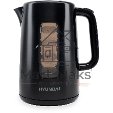 Чайник электрический Hyundai HYK-P2501 2.5л. 2200Вт черный (корпус: пластик)