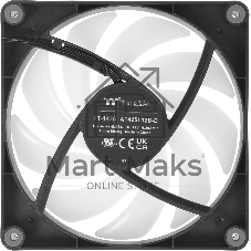 Вентилятор для корпуса Thermaltake CT140 Sync Reverse ARGB 140х140x25 черный 4-pin 32.8дБ (упак.:2шт) (CL-F174-PL14SW-A) Ret