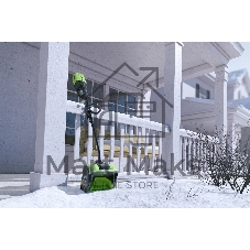 Снегоуборщик-снеголопата аккумуляторный GreenWorks 60В без АКБ и зарядного устройства (2602607)