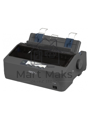 Принтер матричный Epson LX-350 (C11CC24031/C11CC24032), (А4, 357 cps (12 cpi), USB, LPT, COM)