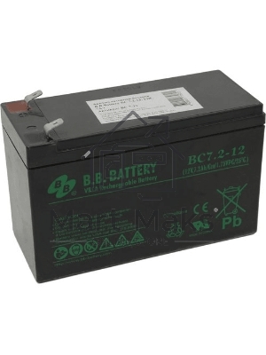 Батарея B.B.Battery BC 7.2-12 (12V 7.2Ah)