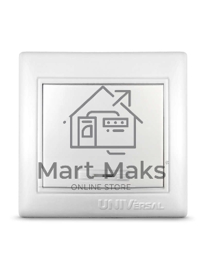 Выключатель 1-кл. СП Севиль 10А IP20 с индик. белый Universal С0121