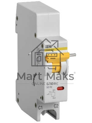 Расцепитель независимый РН47-60М на DIN-рейку для ВА47-60M IEK MVA31D-RN-1 IEK