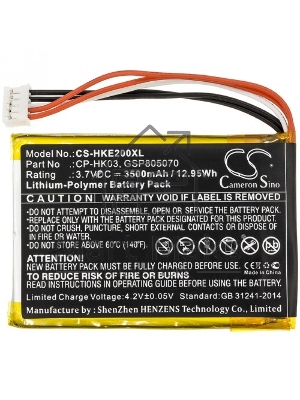 Аккумуляторная батарея CameronSino CS-HKE200XL для Harman/Kardon Esquire 2 3.7V 3500mAh 12.95Wh
