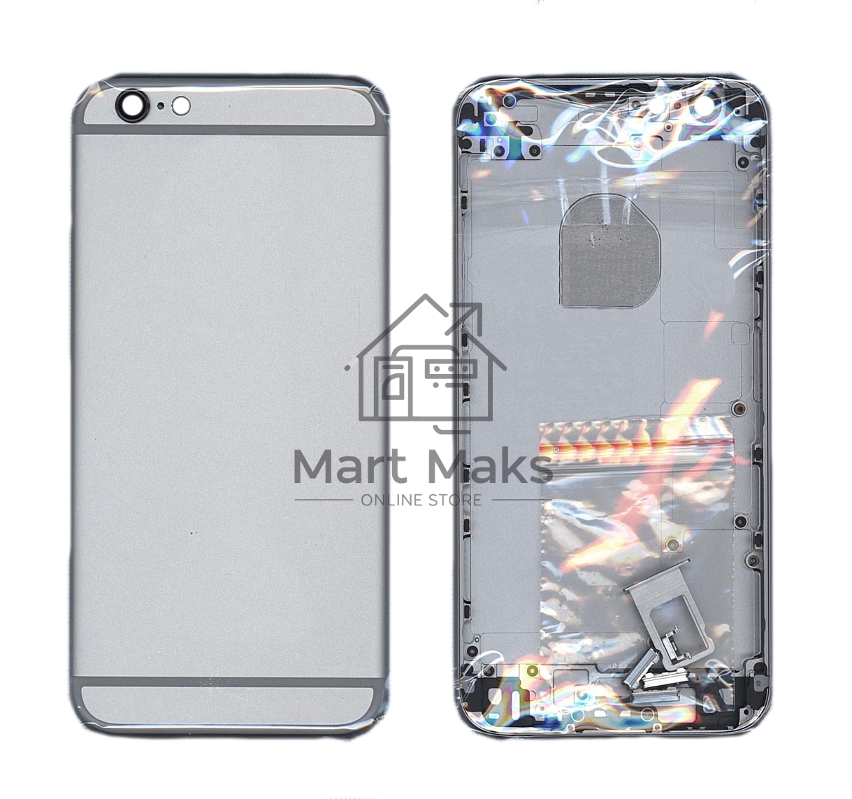 Задняя крышка для iPhone 6S (4.7) серая
