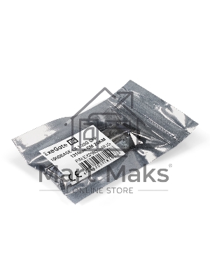 Трансивер SFP EXT-1G-SM1310-LC2-20KM (1000Base-LX для одномодового оптического кабеля, 1,25 Gbит/с, Tx:1310/Rx:1310 нм, до 20 км, разъем Duplex LC)