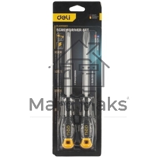 Набор отверток Deli DL620002 2шт SL6x125 + PH2x125
