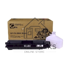 Тонер-туба GalaPrint GP-TK-580K для принтеров Kyocera FS-C5150DN/FS-C5150/ECOSYS P6021cdn/P6021 с бункером отработанного тонера черный 3500 копий