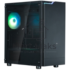 Компьютерный корпус ZALMAN T4 PLUS, MATX, черный, WINDOW, 1 x Combo (3.5'' or 2.5''), 1x3.5'', 2x2.5