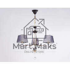 Светильник Ambrella light TR4614/3 CF/FGD кофе/золото E27/3 max 40W D640*800