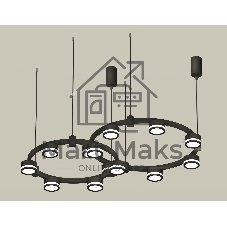 Светильник Ambrella light XR92091003/13 SBK/FR черный песок/белый матовый GX53 (A9209, C9238, C9232, N8415)