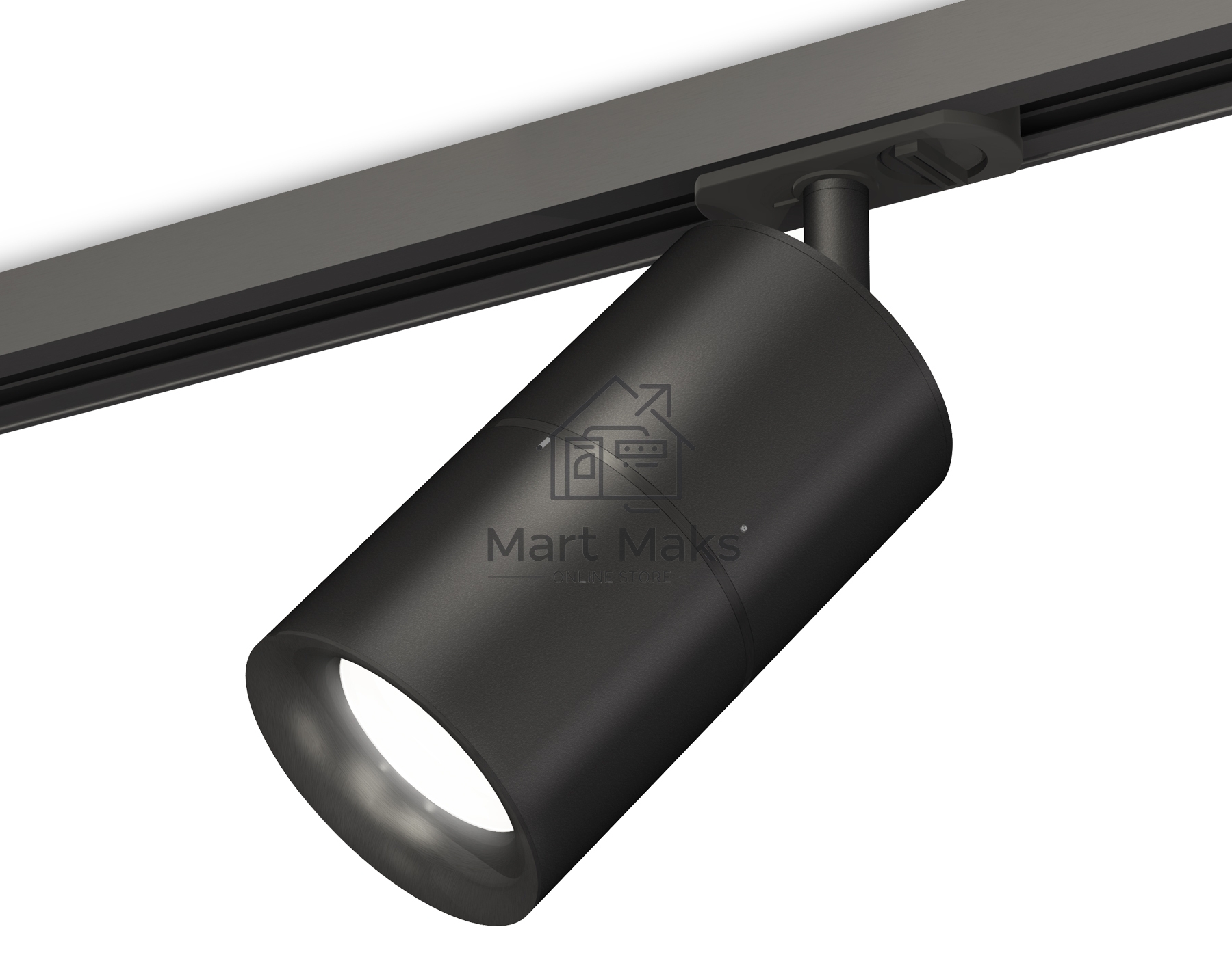 Светильник Ambrella light XT7402021 SBK/PBK черный песок/черный полированный MR16 GU5.3 (A2537, C7402, A2071, C7402, N7011)