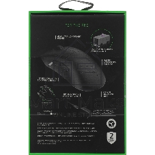 Мышь беспроводная/проводная Razer DeathAdder V3 Pro черный, 30000 dpi, радиоканал, USB, кнопки - 6