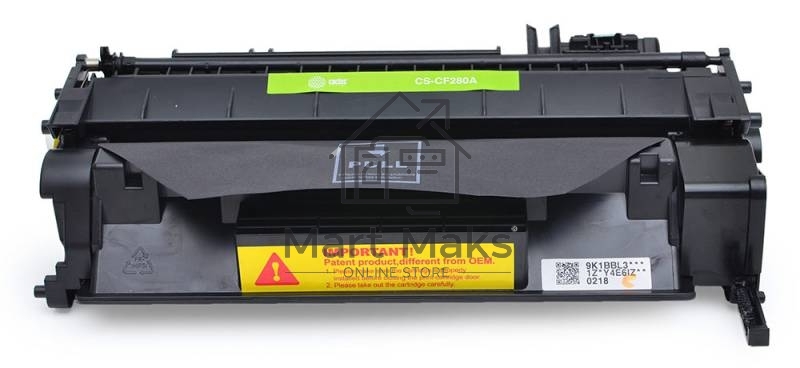 Картридж лазерный Cactus CS-CF280AS черный (2700 стр.) для HP LJ Pro 400/M401/M425