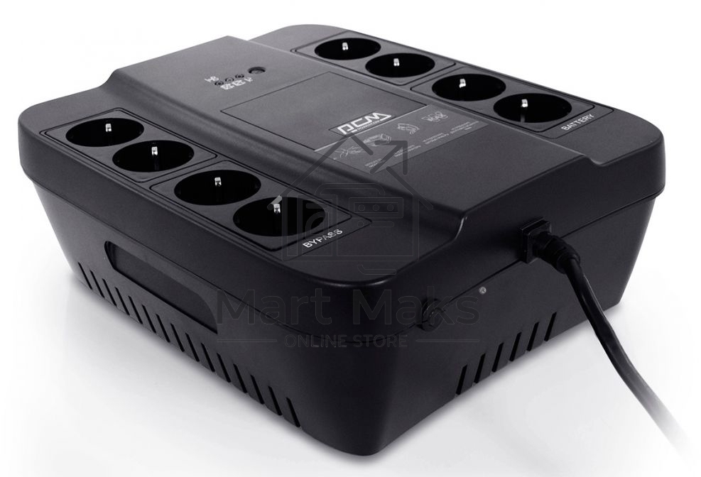 Источник бесперебойного питания Powercom Spider SPD-450N 270Вт 450ВА черный