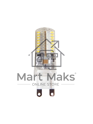 Лампа светодиодная PLED-G9 7Вт капсульная 2700К тепл. белый G9 400лм 220В JazzWay 1039064B