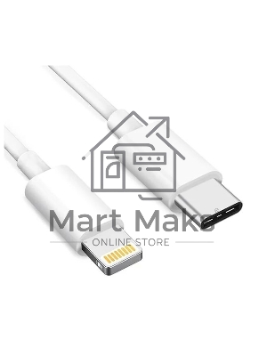 Кабель Buro PD18W USB Type-C (m) Lightning (m) 1м белый