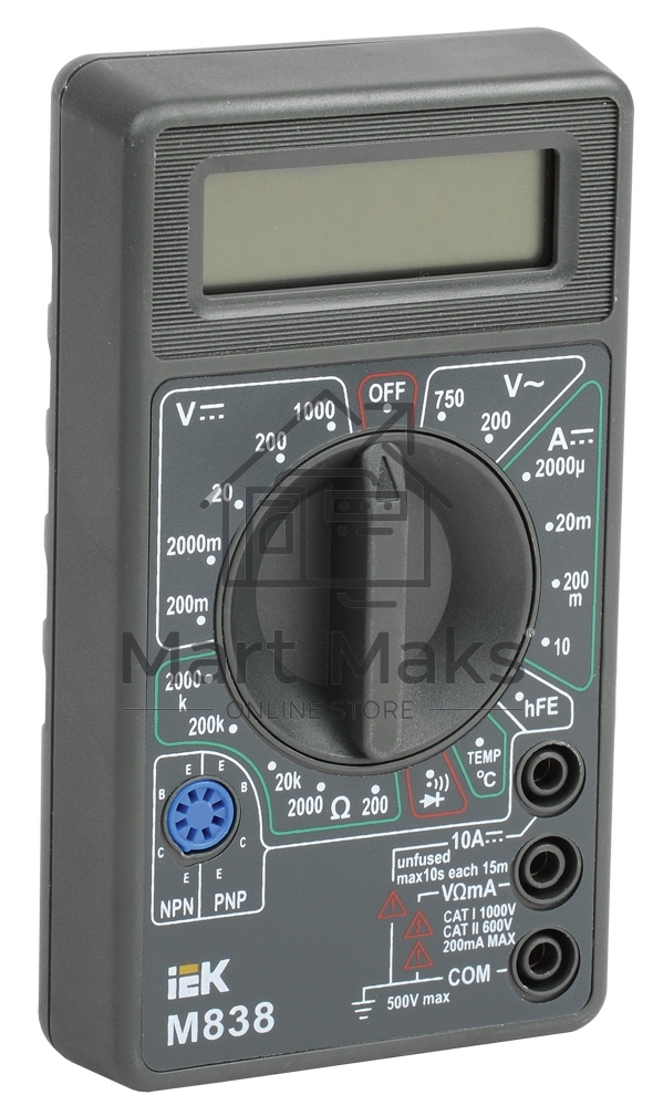 Мультиметр IEK Universal M838цифровой