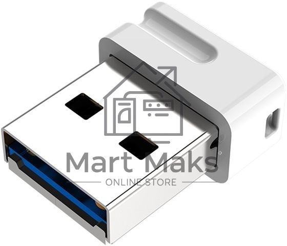 Флешка USB R/W R/W Netac U116 16Gb <NT03U116N-016G-30WH>, USB3.0, миниатюрная пластиковая белая