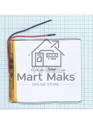 Аккумулятор Li-Pol (батарея) 3x80x90мм 2pin 3.7V/2600mAh