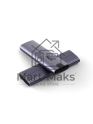 Внешний корпус NETAC WH51 NT07WH51-32C2 для SSD M.2 SATA/NVMe -> USB3.1 Type-C Алюминий