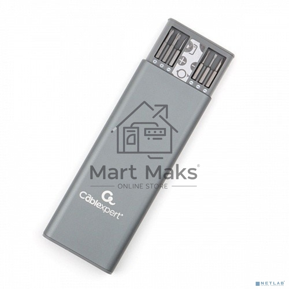 Отвертка с набором бит Cablexpert TK-SD-08R (49 предметов)