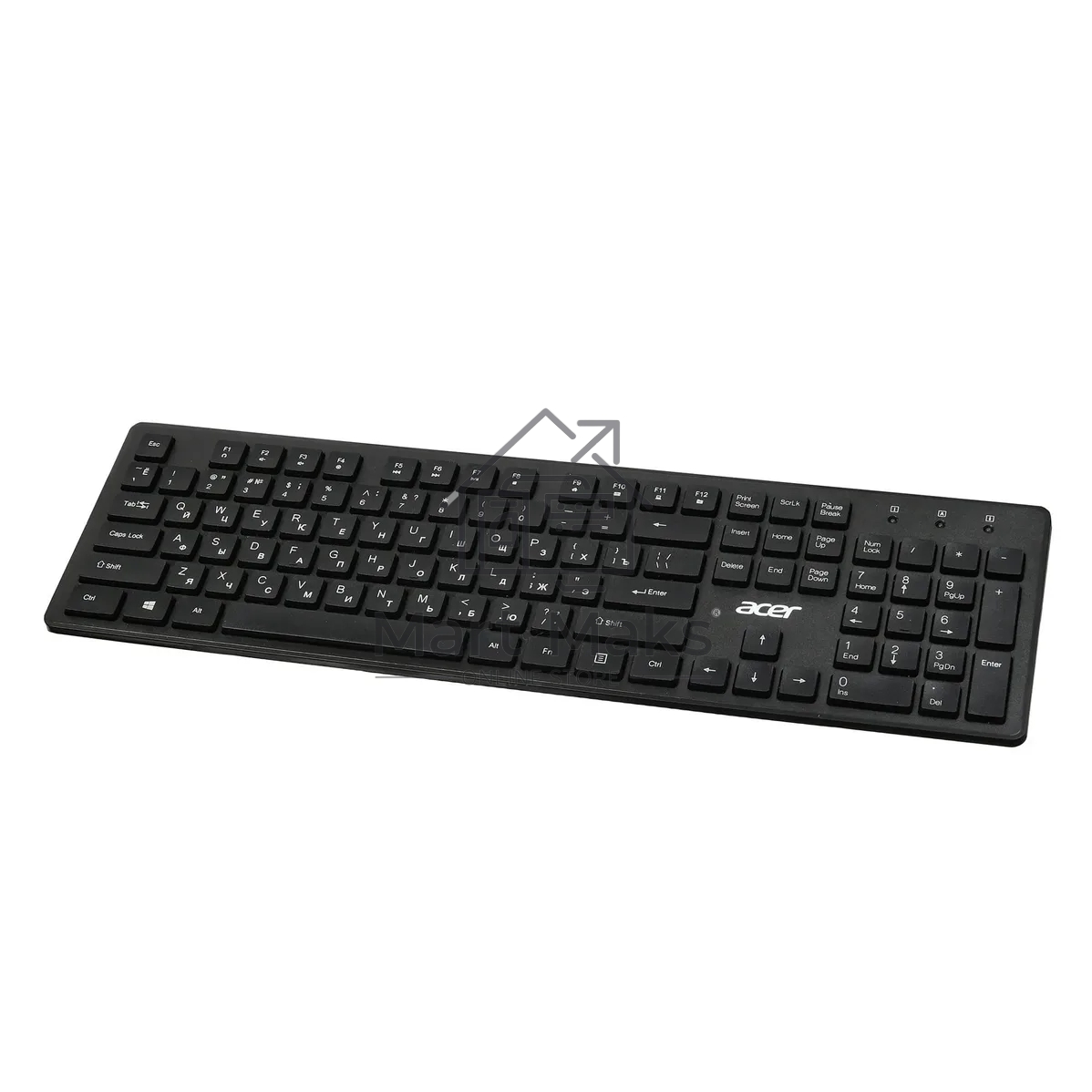 Клавиатура Acer OKW020 проводная, USB, черный
