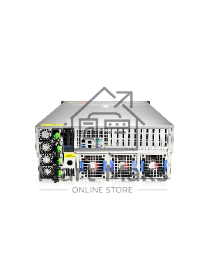 Серверная платформа Gooxi ASR4110G-D10R-G2 4U 10 bay server with direct  bp,based on AMD 7003 series 10x PCIE slots ar rear,support 10 GPU cards 2x 2.5