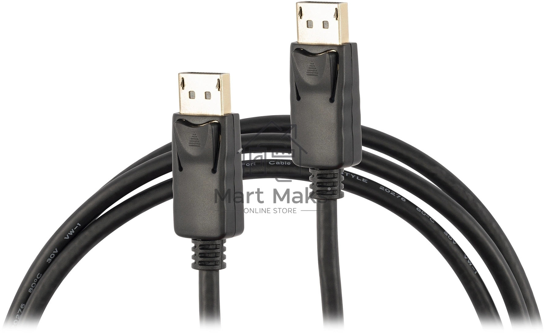 Кабель аудио-видео Buro BU-DP2.0-2M DisplayPort (m)/DisplayPort (m) 2м. черный