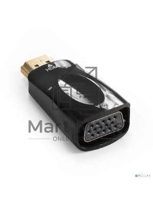 Переходник HDMI-VGA ExeGate EX-A-HDMI-VGA-001 (19M/15F)