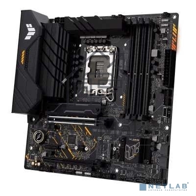 Материнская плата Asus TUF GAMING B660M-PLUS D4, LGA1700, Intel B660, 4xDDR4, 4xSATA, 2xM.2, 1xPCIe 5.0 x16, 1xPCIe 3.0 x4, 1xPCIe 3.0 x1, 1xDP, 1xHDMI, 1x2.5Gb LAN, 1xUSB-C 20Gbps, 4xUSB-A 10Gbps, 1xUSB-A 5Gbps, 2xUSB-A 2.0, 5x3.5 мм, 7.1, mATX