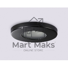 Светильник Ambrella light TN1181 BK черный IP44 GU5.3 D85*34