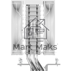 Кулер для процессора Ocypus Delta A40 Elite WH Dual Fan (Delta-A40-WH2NNWN00X-GL)