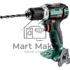 Дрель-шуруповерт Metabo BS 18 L BL Set, 18 В, 2 Ач, 65 Нм, щеточный