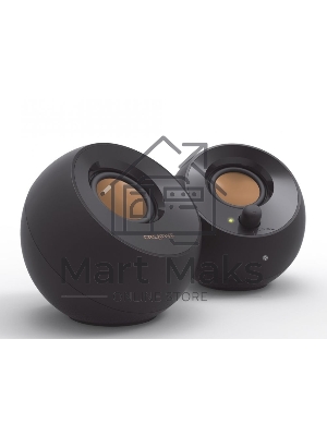 Акустическая система Creative PEBBLE MF1680 2.0 черный 4.4Вт