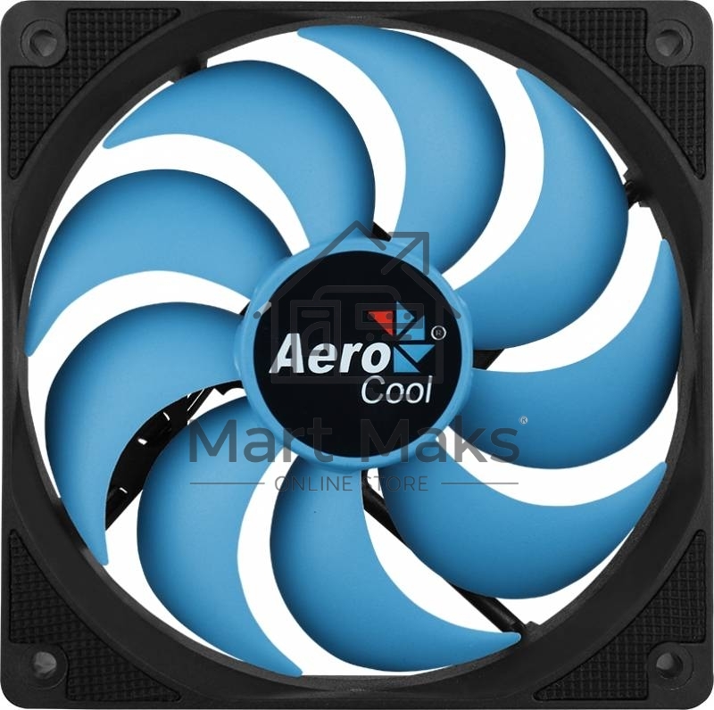 Вентилятор для корпуса AeroCool / Formula Motion 12 Plus черный, 120 мм, 1200 об/мин, 22.1 дБ, 3 pin