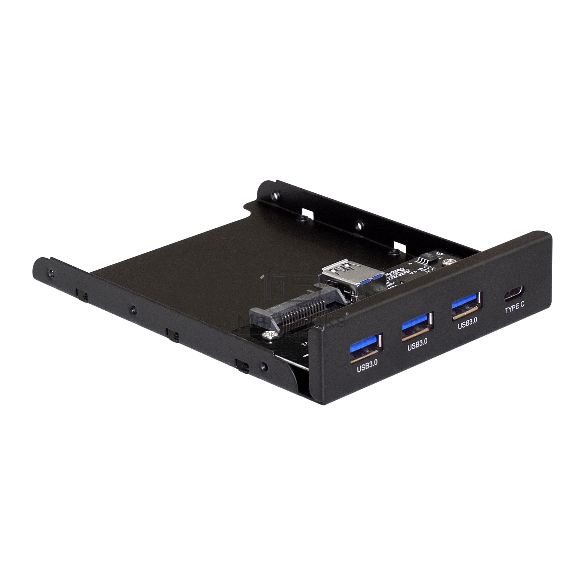 Планка USB на переднюю панель ExeGate U3H-623, 3,5