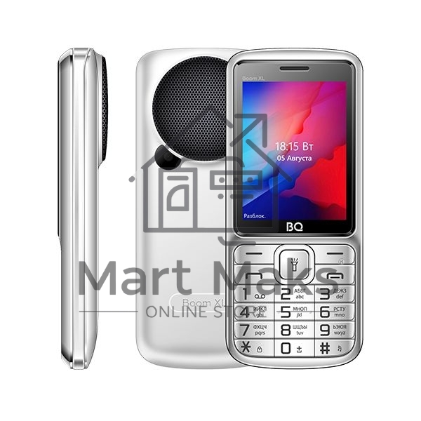 Мобильный телефон BQ 2810 BOOM XL серебристый